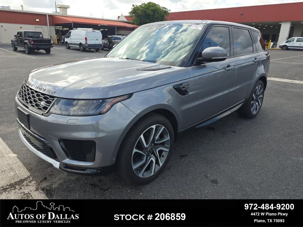 Gray 2022 Land Rover Range Rover Sport Pickup Truck All-Wheel Drive 8-Speed Automatic