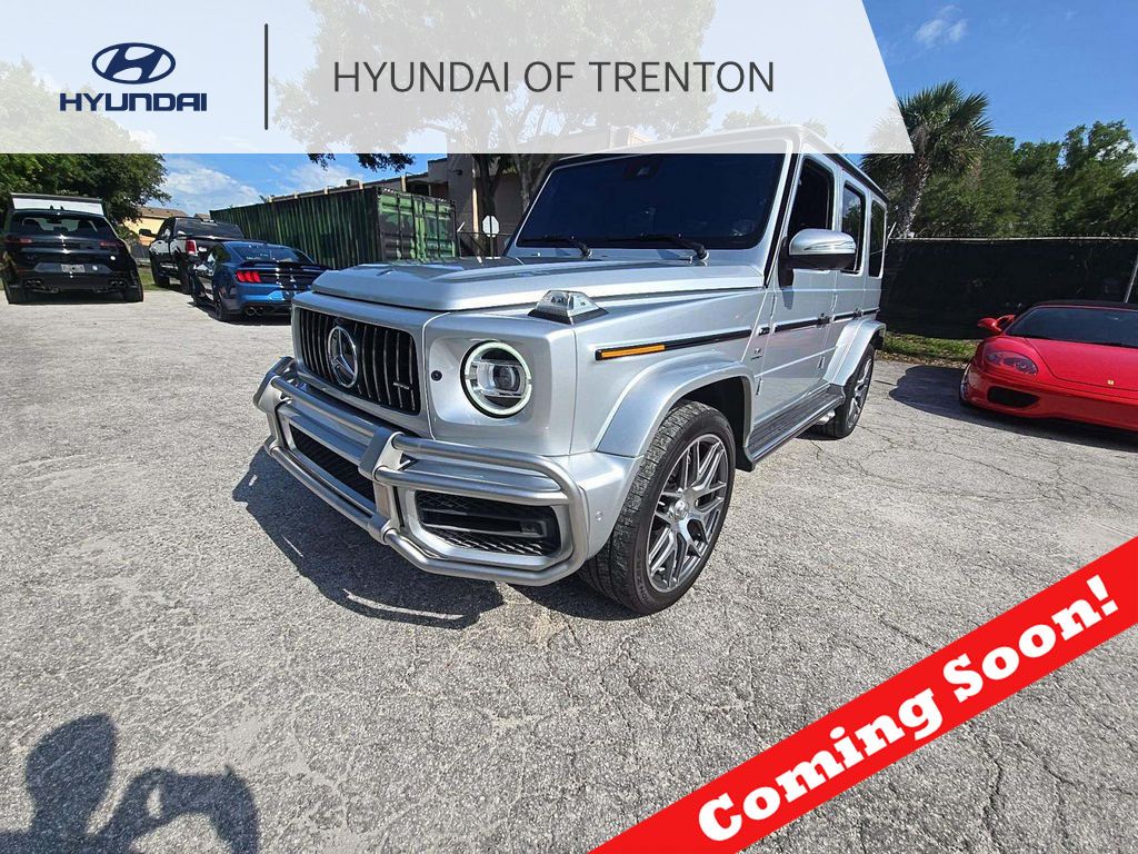 Silver 2021 Mercedes-Benz G-Class AMG G 63 4MATIC SUV / Crossover All-Wheel Drive 9-Speed Automatic