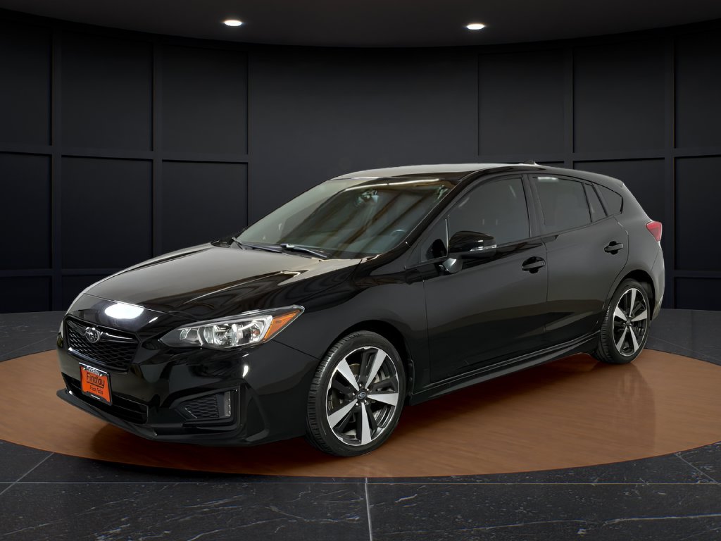 Crystal Black Silica 2019 Subaru Impreza Hatchback All-Wheel Drive Continuously Variable Transmission