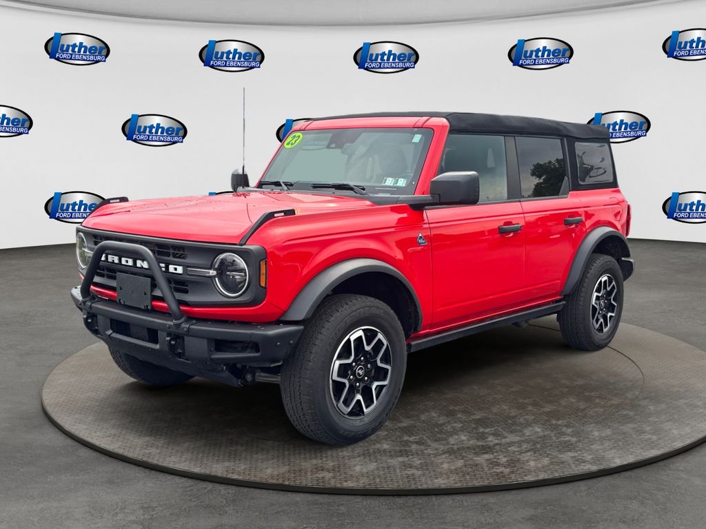 2023 Ford Bronco Black Diamond Red at Phil Fitts Ford