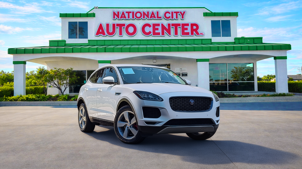 Yulong White Metallic 2020 Jaguar E-PACE SUV / Crossover All-Wheel Drive 9-Speed Automatic