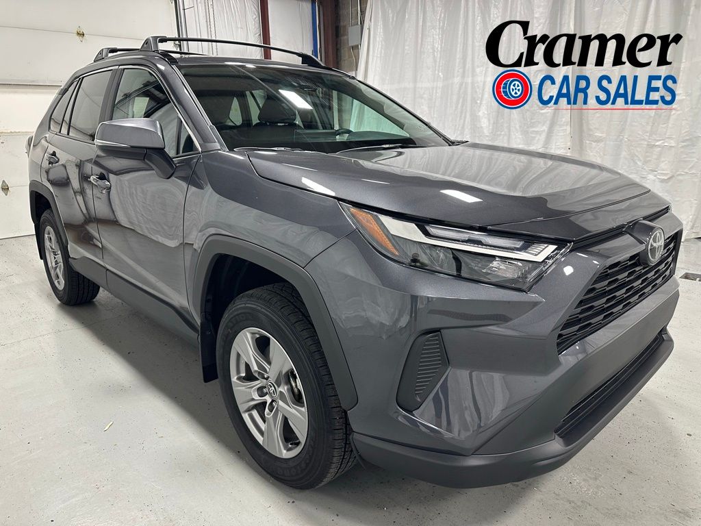 Magnetic Gray Metallic 2025 Toyota RAV4 XLE AWD SUV / Crossover All-Wheel Drive 8-Speed Automatic