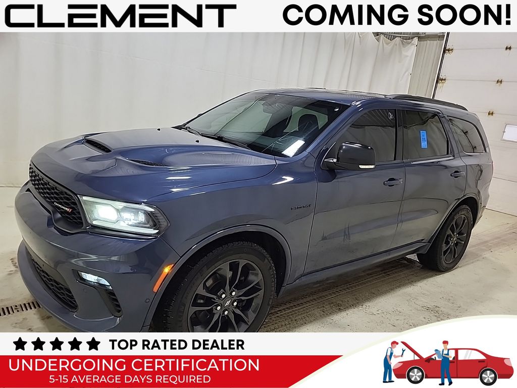 Reactor Blue Pearlcoat 2021 Dodge Durango R/T AWD SUV / Crossover All-Wheel Drive 8-Speed Automatic
