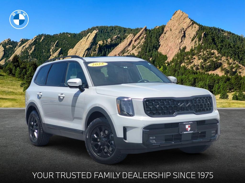 Wolf Gray 2025 Kia Telluride SUV / Crossover All-Wheel Drive 8-Speed Automatic