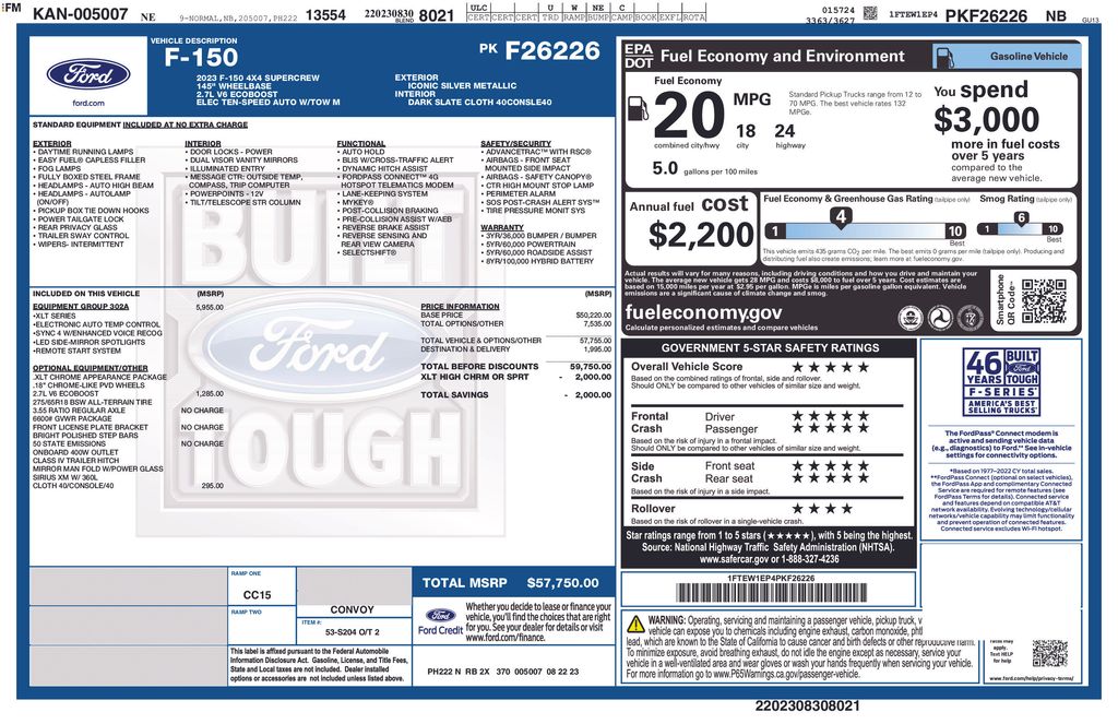 Used 2023 Ford F-150 Truck