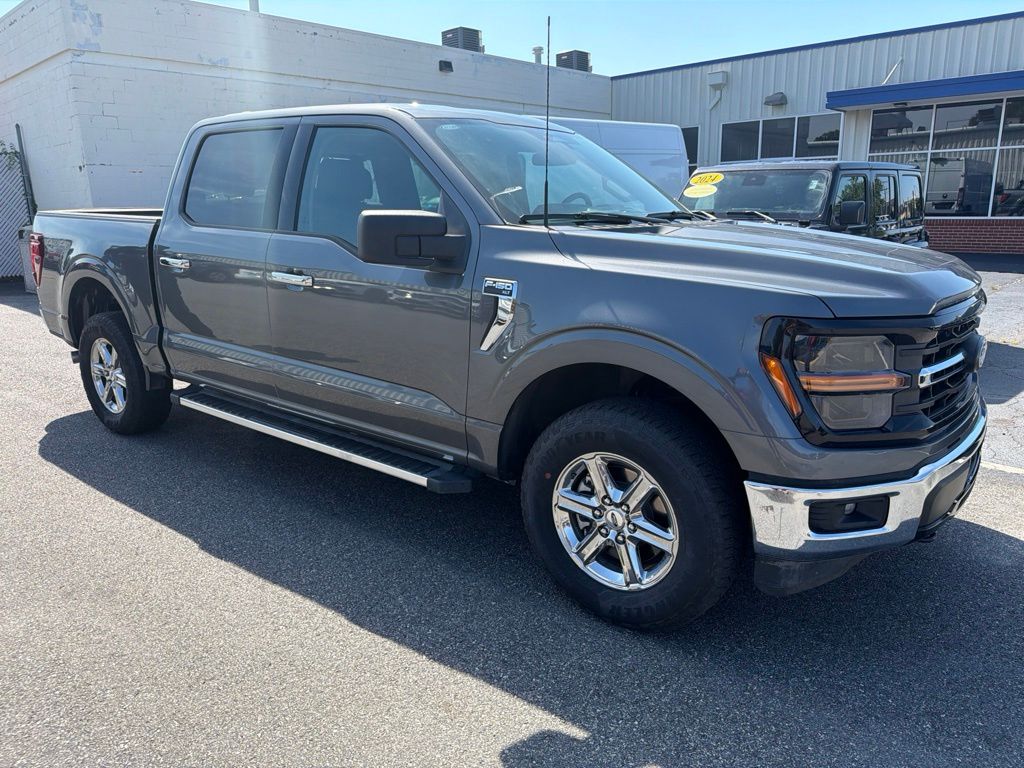 Gray Metallic 2025 Ford F-150 Pickup Truck Four-Wheel Drive Automatic