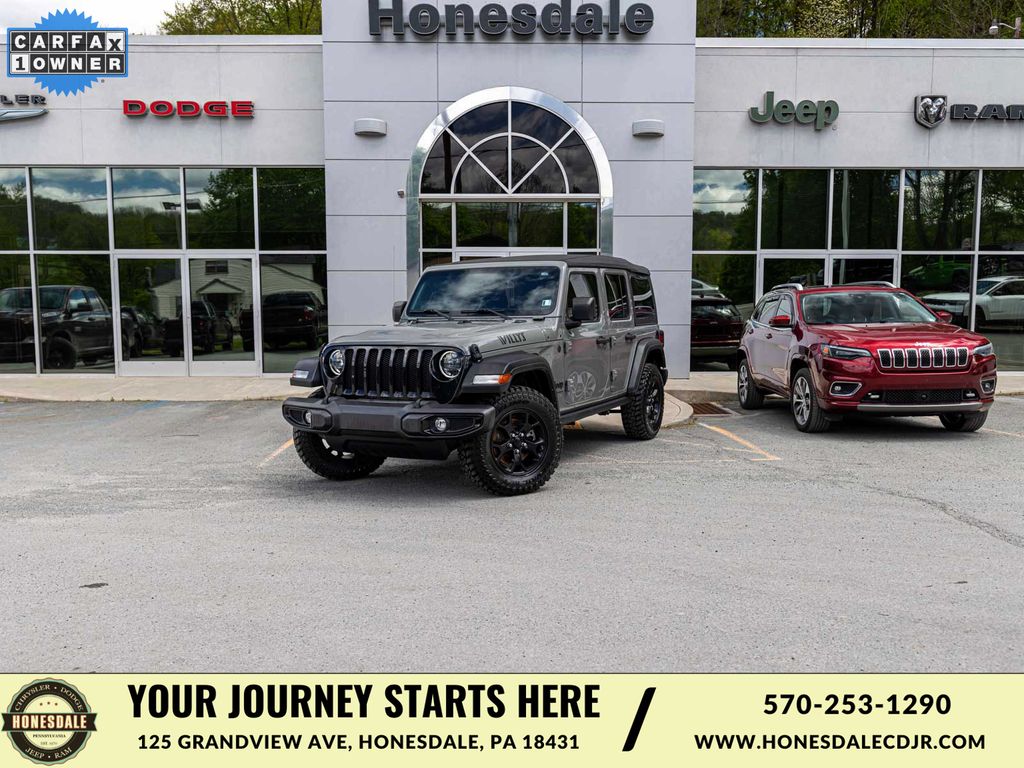 Sting-Gray Clearcoat 2023 Jeep Wrangler SUV / Crossover Four-Wheel Drive 8-Speed Automatic