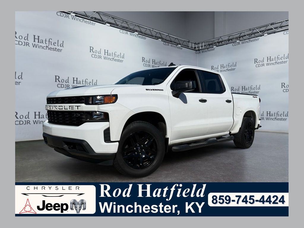 Summit White 2021 Chevrolet Silverado 1500 Pickup Truck Four-Wheel Drive 8-Speed Automatic