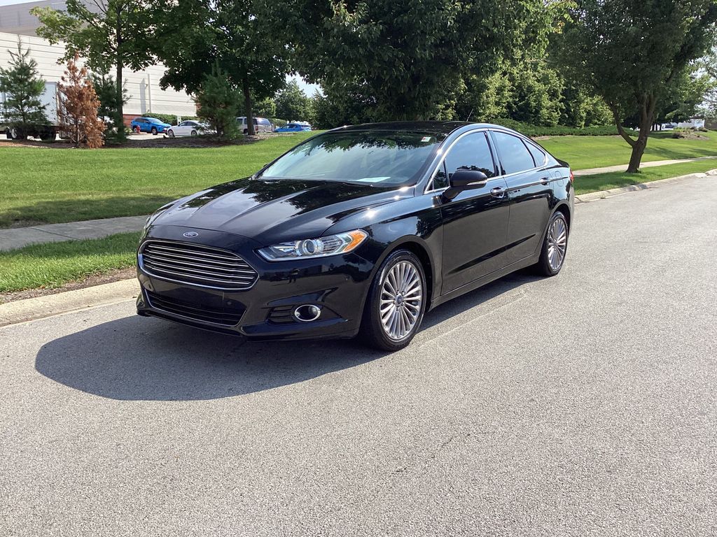 Tuxedo Black Metallic 2013 Ford Fusion Sedan All-Wheel Drive 6-Speed Automatic