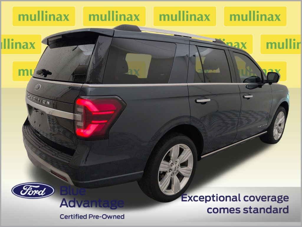 Certified Used 2024 Blue Ford Platinum image 3