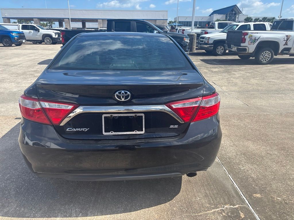 2017 Toyota Camry SE Black at Don McGill Toyota
