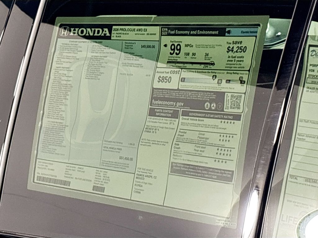 2026 Honda Prologue EX