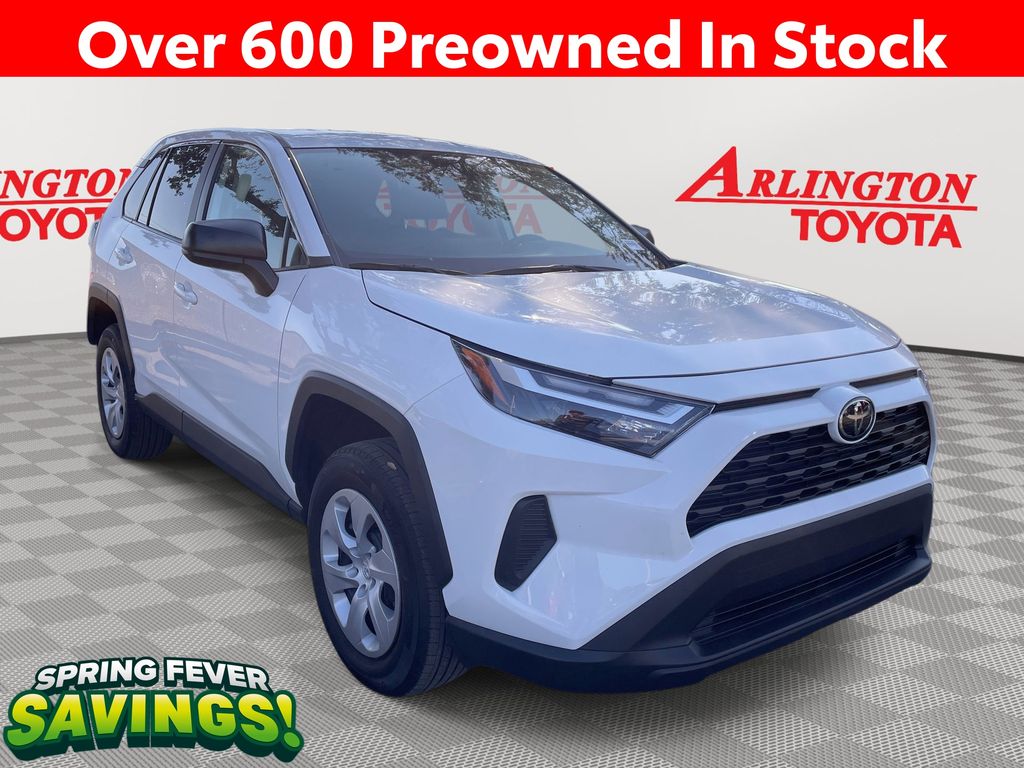 Ice Cap 2025 Toyota RAV4 LE FWD SUV / Crossover Front-Wheel Drive 8-Speed Automatic