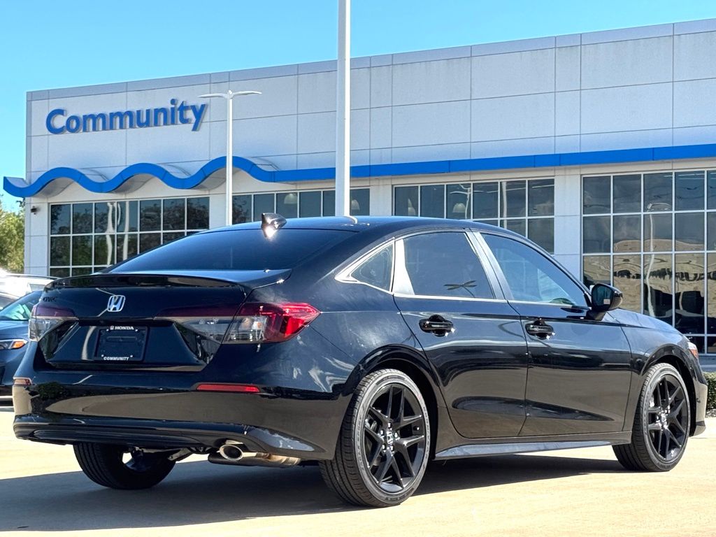 2026 Honda Civic Sport Black at Classic Honda Galveston