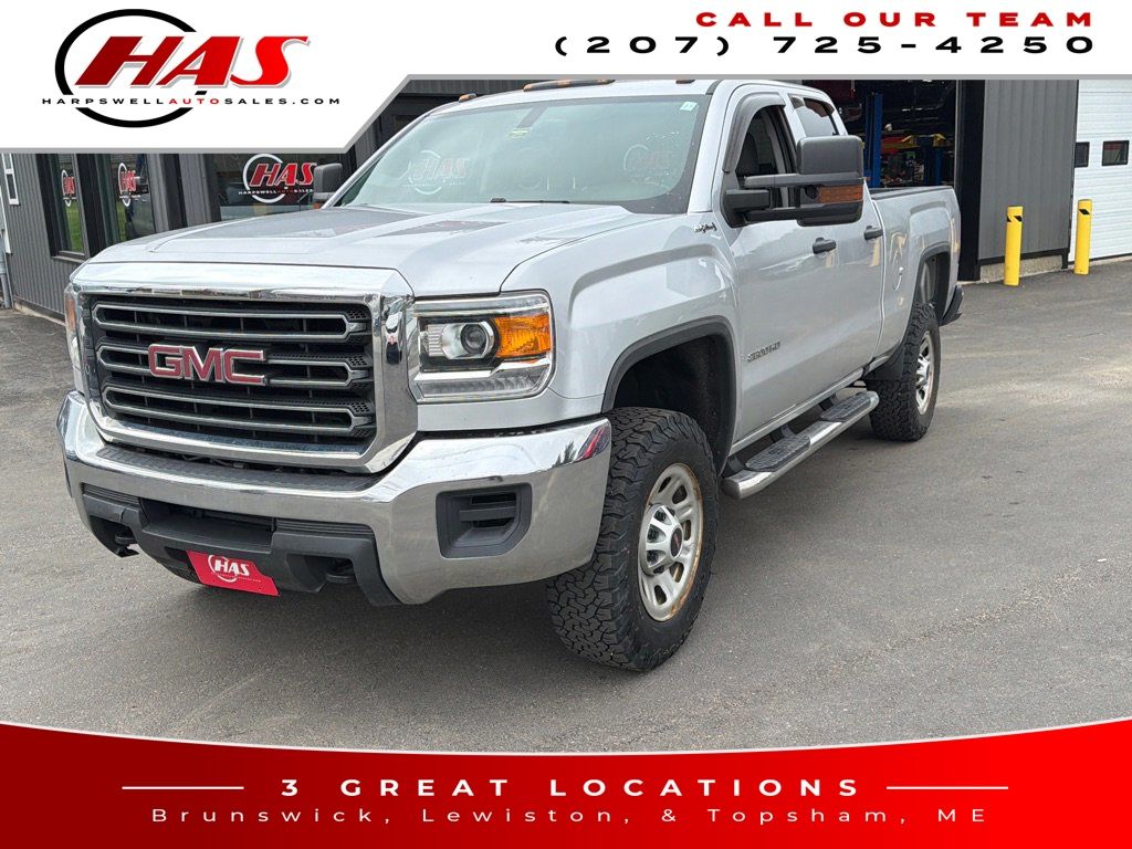 Quicksilver Metallic 2019 GMC Sierra 2500HD Pickup Truck Four-Wheel Drive 6-Speed Automatic Overdrive