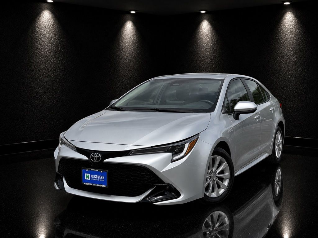 Classic Silver Metallic 2025 Toyota Corolla Hatchback Hatchback Front-Wheel Drive Continuously Variable Transmission