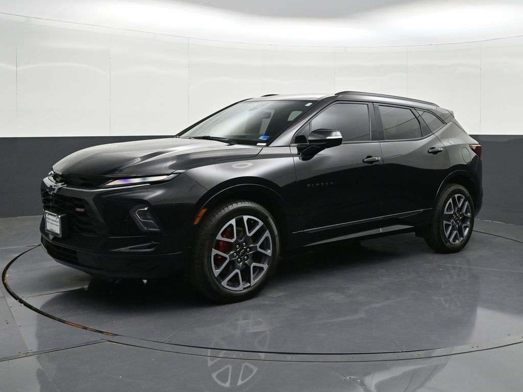 Black 2023 Chevrolet Blazer RS AWD SUV / Crossover All-Wheel Drive 9-Speed Automatic Overdrive