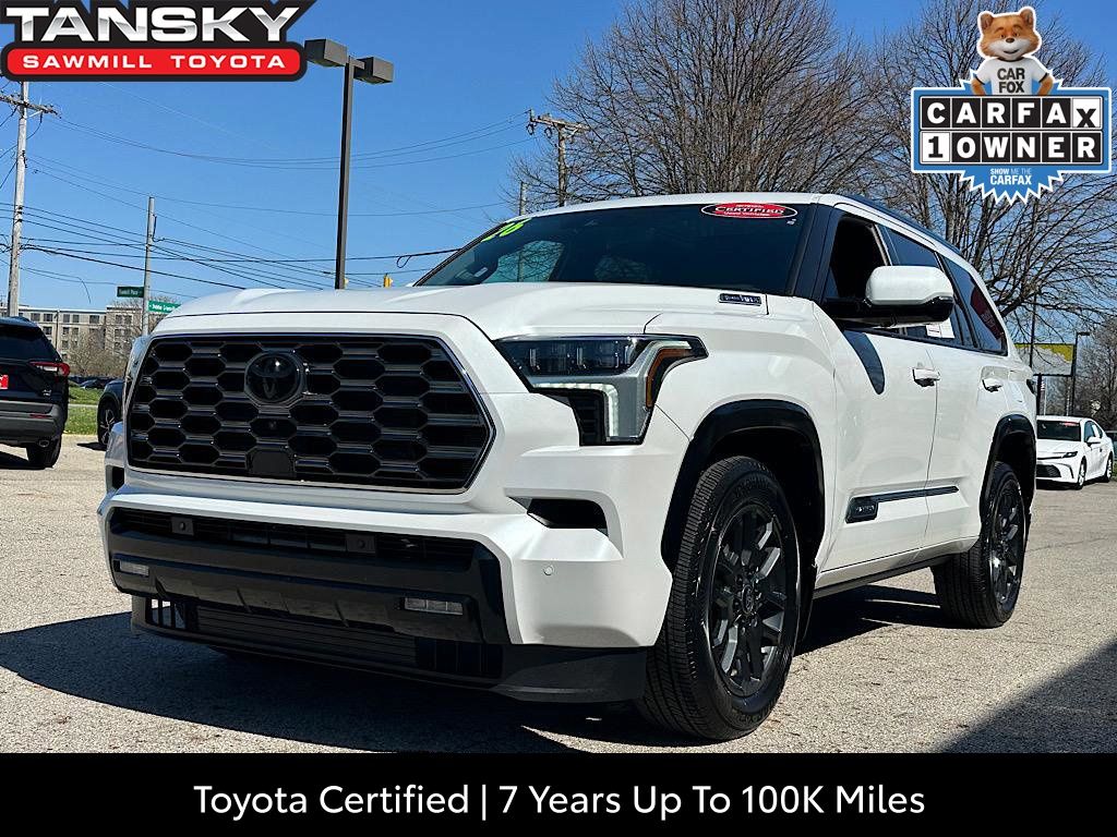 Ice Cap 2026 Toyota Sequoia Platinum 4WD SUV / Crossover Four-Wheel Drive Automatic