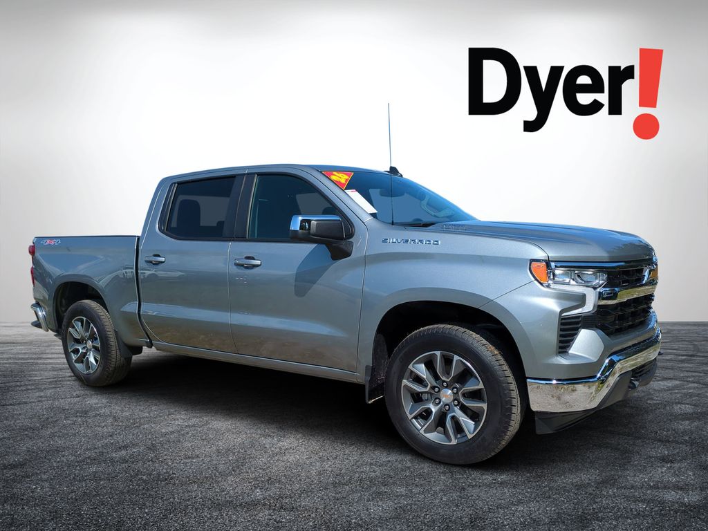 Sterling Gray Metallic 2026 Chevrolet Silverado 1500 Pickup Truck Four-Wheel Drive 8-Speed Automatic