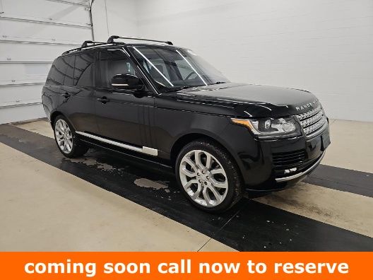 Black 2017 Land Rover Range Rover V8 Supercharged 4WD SUV / Crossover All-Wheel Drive 8-Speed Automatic