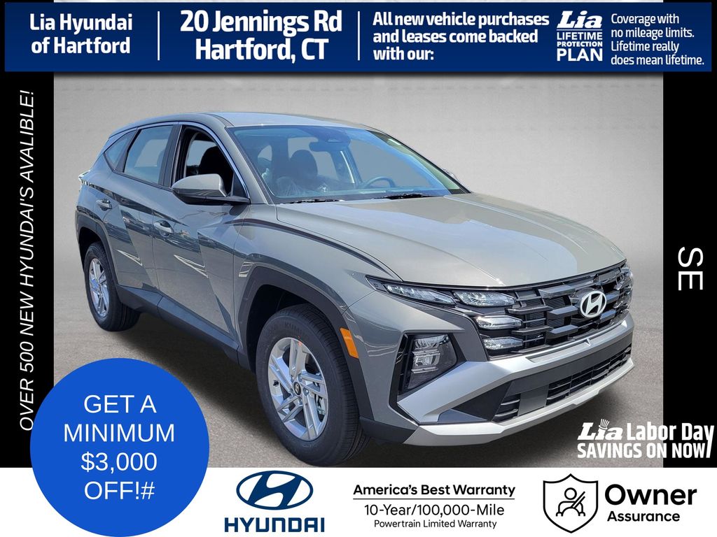 Hampton Gray 2026 Hyundai Tucson SUV / Crossover All-Wheel Drive 8-Speed Automatic