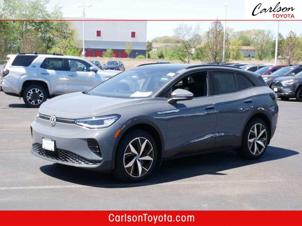 Pure Gray 2023 Volkswagen ID.4 Pro S Plus AWD SUV / Crossover All-Wheel Drive Automatic