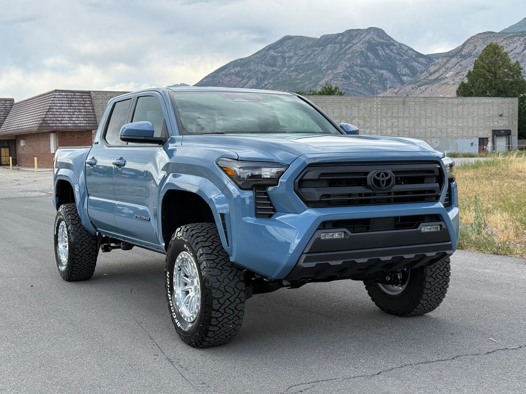 Blue 2026 Toyota Tacoma Pickup Truck Four-Wheel Drive 8-Speed Automatic