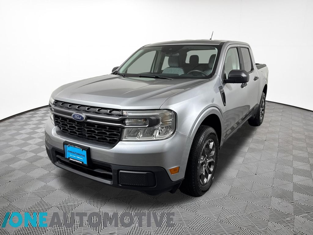 Silver Metallic 2022 Ford Maverick Pickup Truck All-Wheel Drive 8-Speed Automatic
