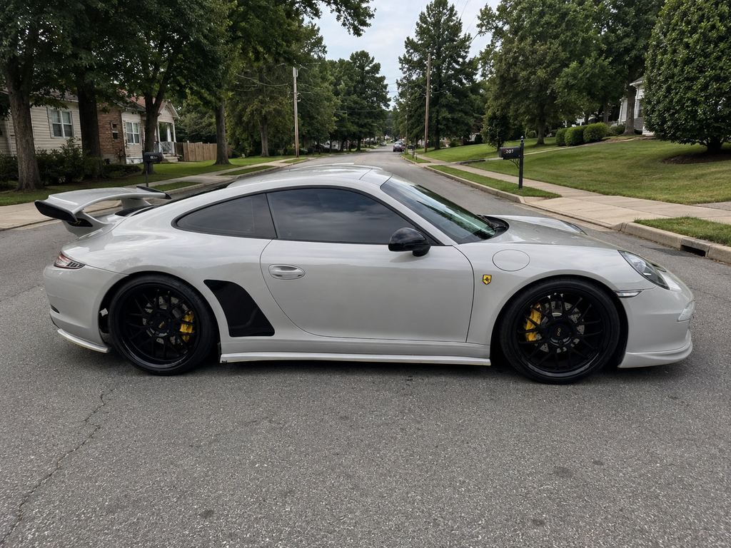 Gray 2013 Porsche 911 Carrera Coupe RWD Coupe Rear-Wheel Drive 7-Speed Automatic
