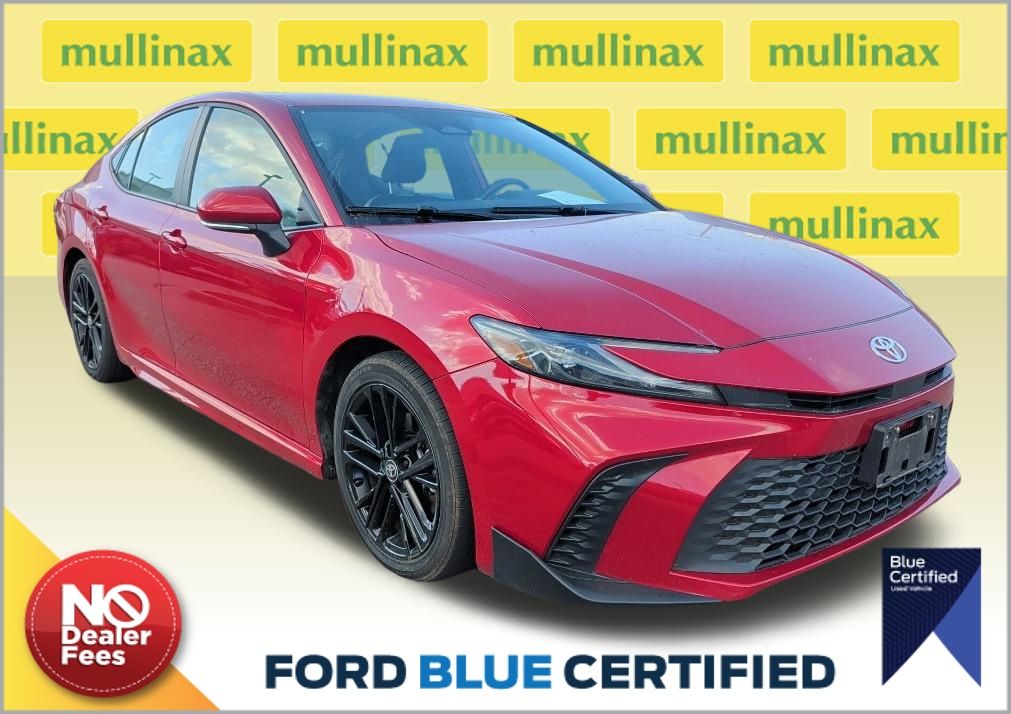 Supersonic Red 2025 Toyota Camry Sedan Front-Wheel Drive Continuously Variable Transmission