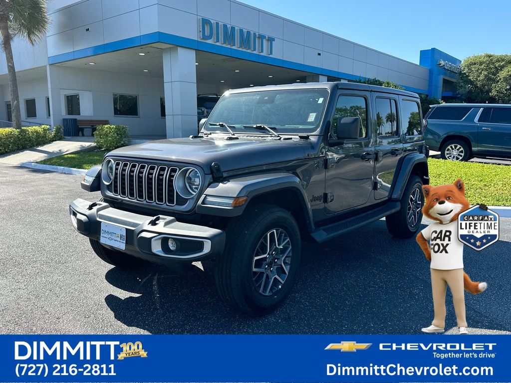 Gray (Granite Crystal Metallic Clearcoat) 2025 Jeep Wrangler SUV / Crossover Four-Wheel Drive 8-Speed Automatic