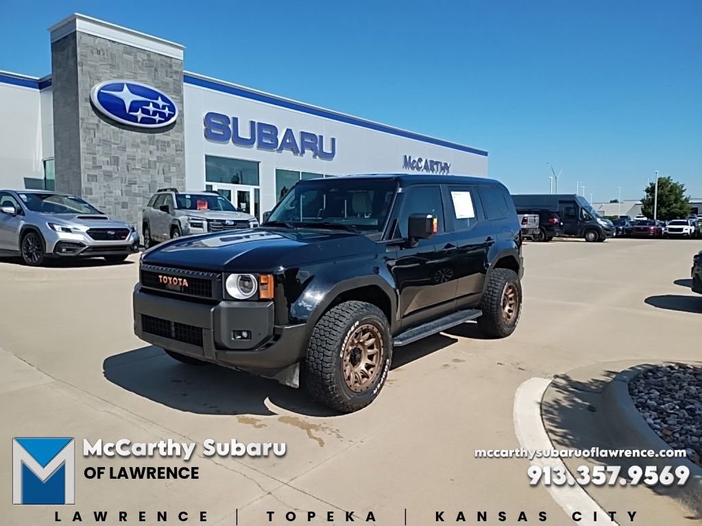 Black 2025 Toyota Land Cruiser SUV / Crossover Four-Wheel Drive 8-Speed Automatic