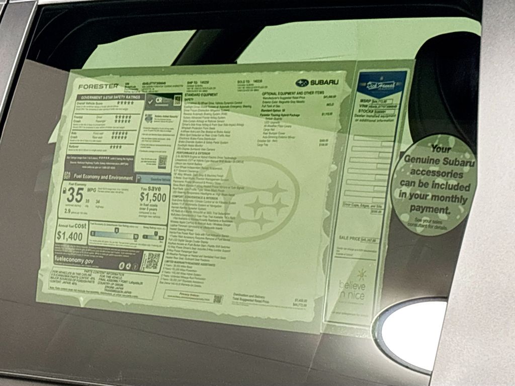 2026 Subaru Forester Hybrid Touring Hybrid