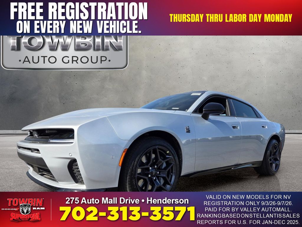 Triple Nickel 2026 Dodge Charger Sedan All-Wheel Drive 8-Speed Automatic