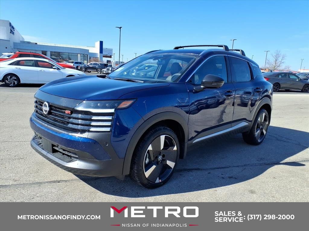 Deep Blue Pearl 2026 Nissan Kicks SUV / Crossover All-Wheel Drive Continuously Variable Transmission