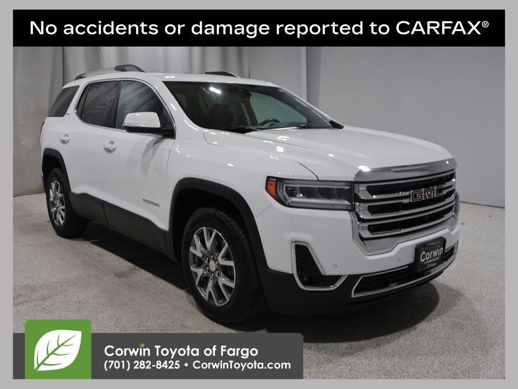 Summit White 2020 GMC Acadia SUV / Crossover Four-Wheel Drive 9-Speed Automatic