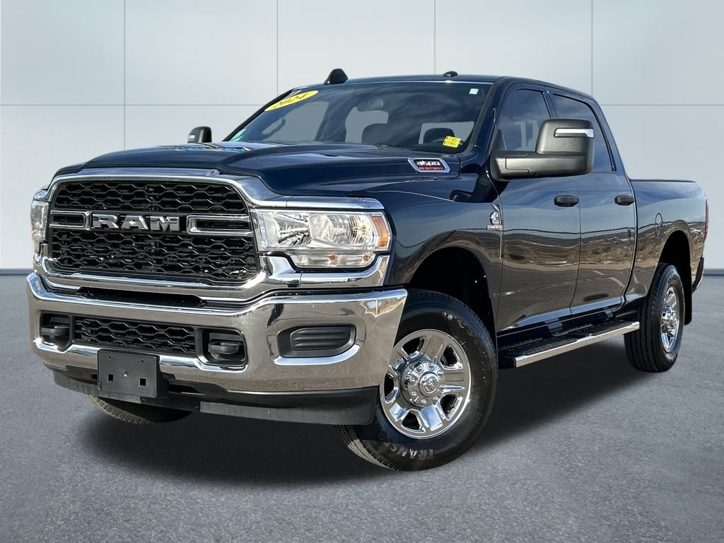 Patriot Blue Pearlcoat 2024 RAM 3500 Pickup Truck Four-Wheel Drive 6-Speed Automatic