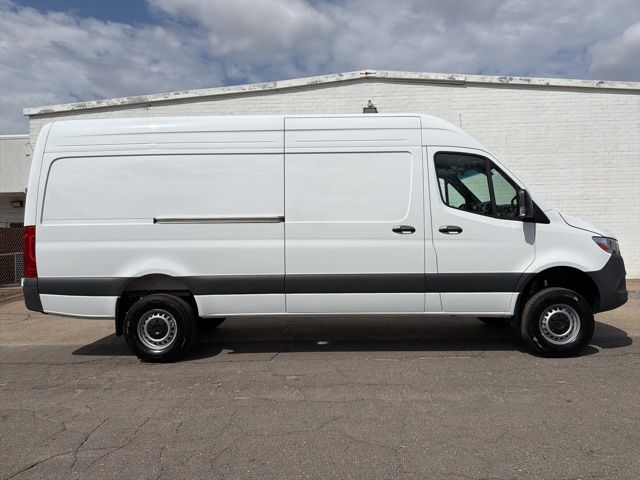 Arctic White 2024 Mercedes-Benz Sprinter Cargo 2500 170 High Roof AWD Van All-Wheel Drive 9-Speed Automatic