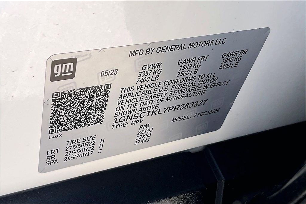 Used 2023 Chevrolet Tahoe High Country 4D Sport Utility