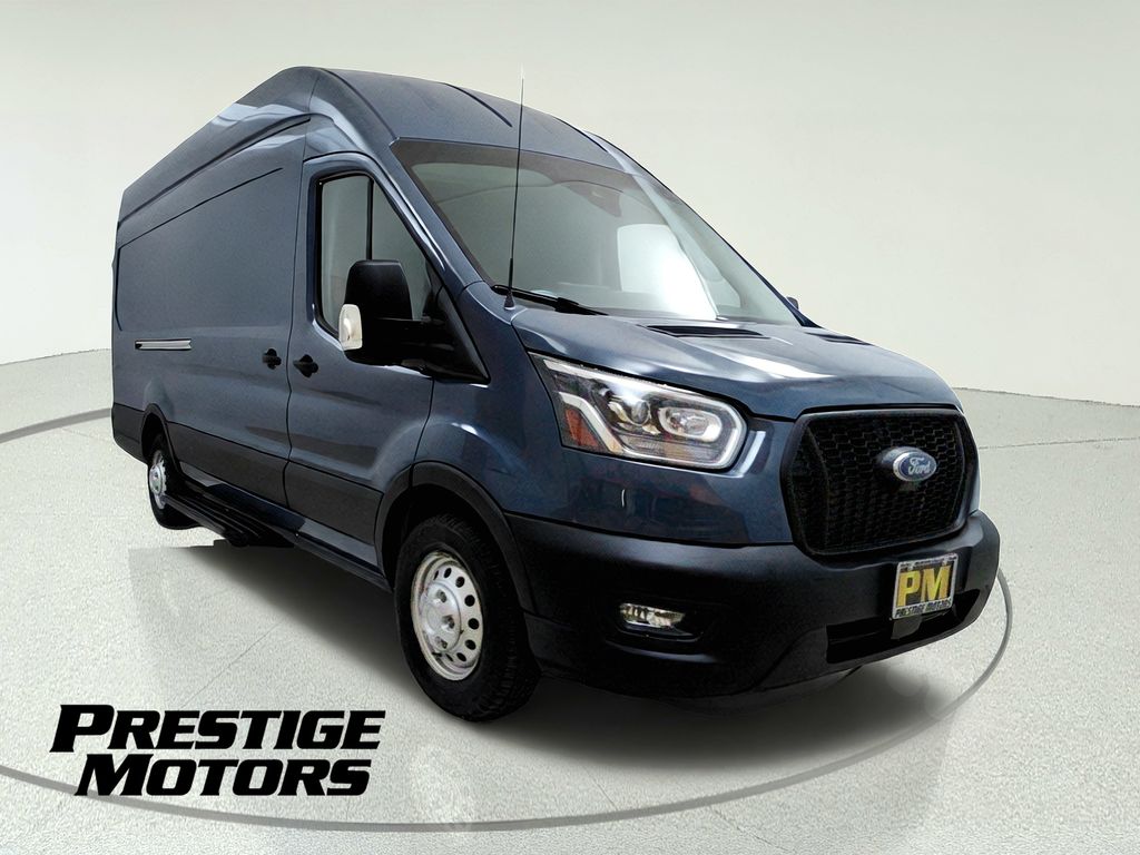 Carbonized Gray Metallic 2022 Ford Transit Cargo Van All-Wheel Drive