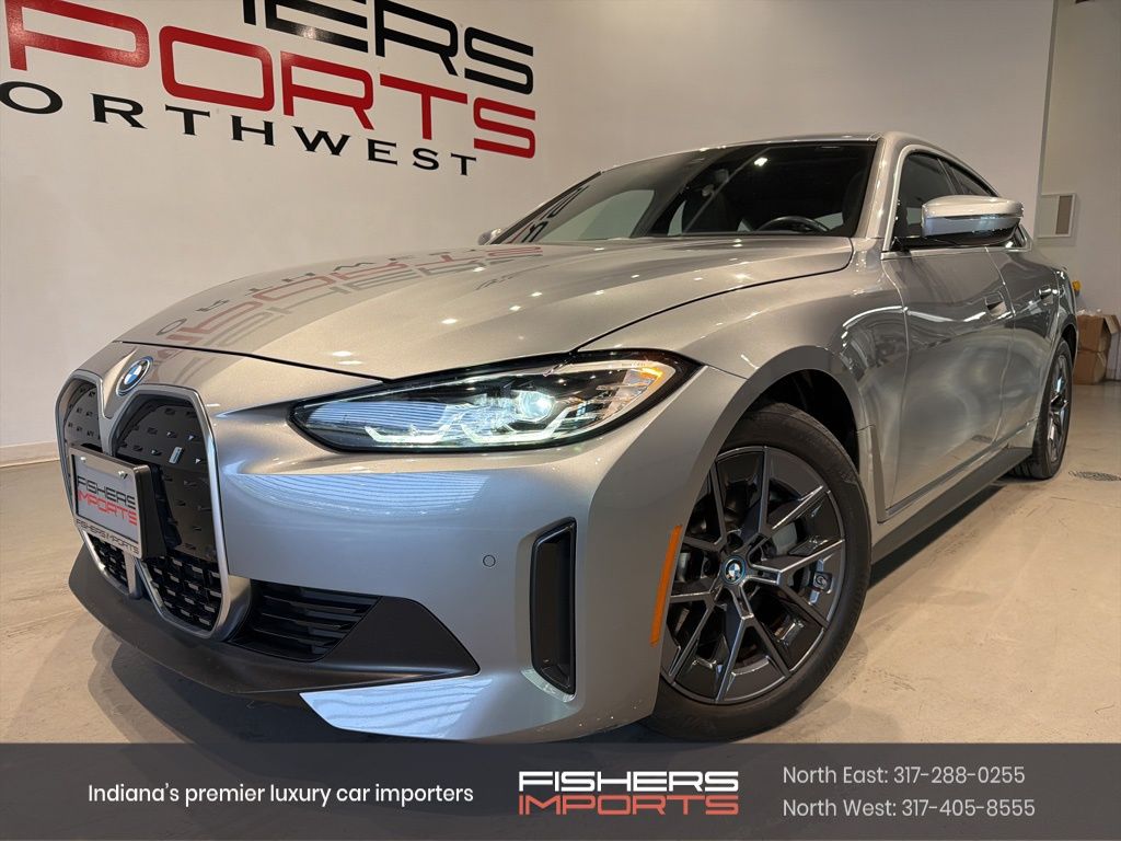 Skyscraper Gray Metallic 2023 BMW i4 eDrive40 Gran Coupe FWD Sedan Rear-Wheel Drive Automatic