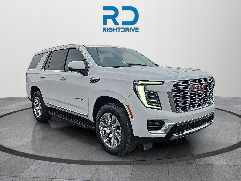 Summit White 2025 GMC Yukon SUV / Crossover Four-Wheel Drive