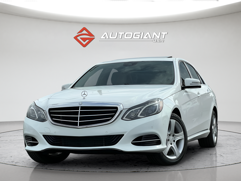 White 2014 Mercedes-Benz E-Class Sedan 7-Speed Automatic