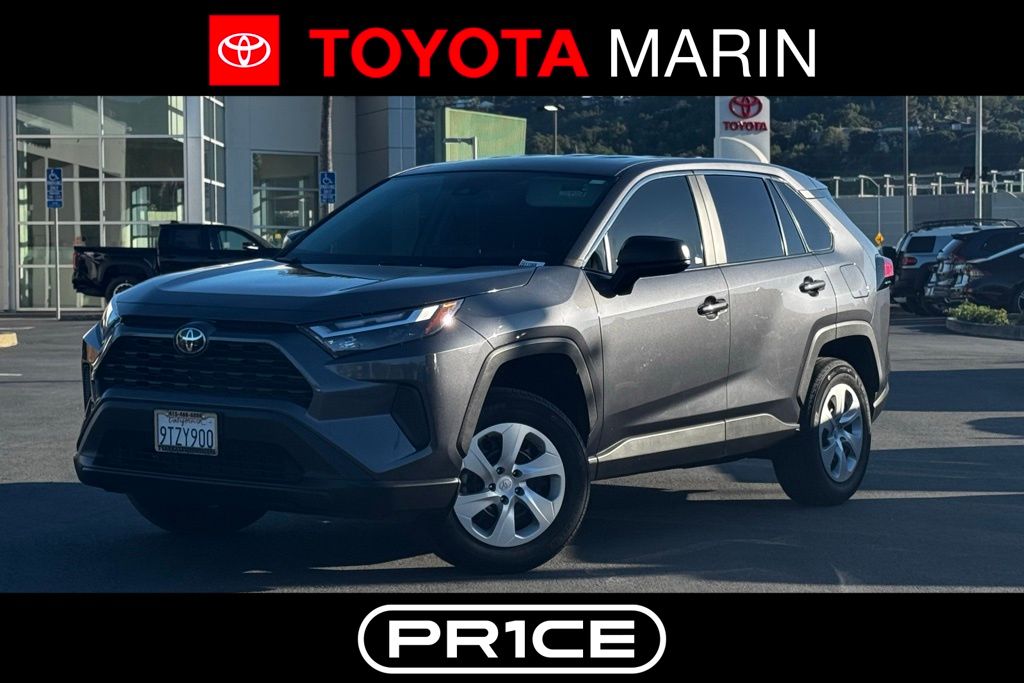 Magnetic Gray Metallic 2025 Toyota RAV4 LE AWD SUV / Crossover All-Wheel Drive 8-Speed Automatic