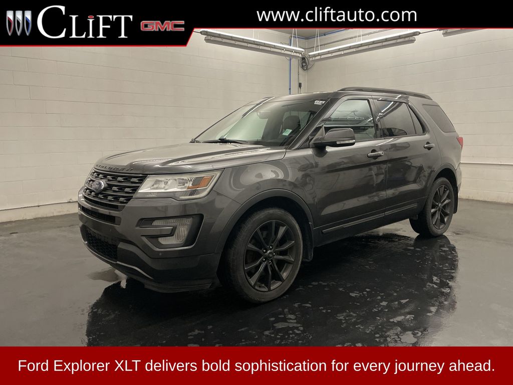 Gray (Magnetic) 2017 Ford Explorer SUV / Crossover All-Wheel Drive 6-Speed Automatic