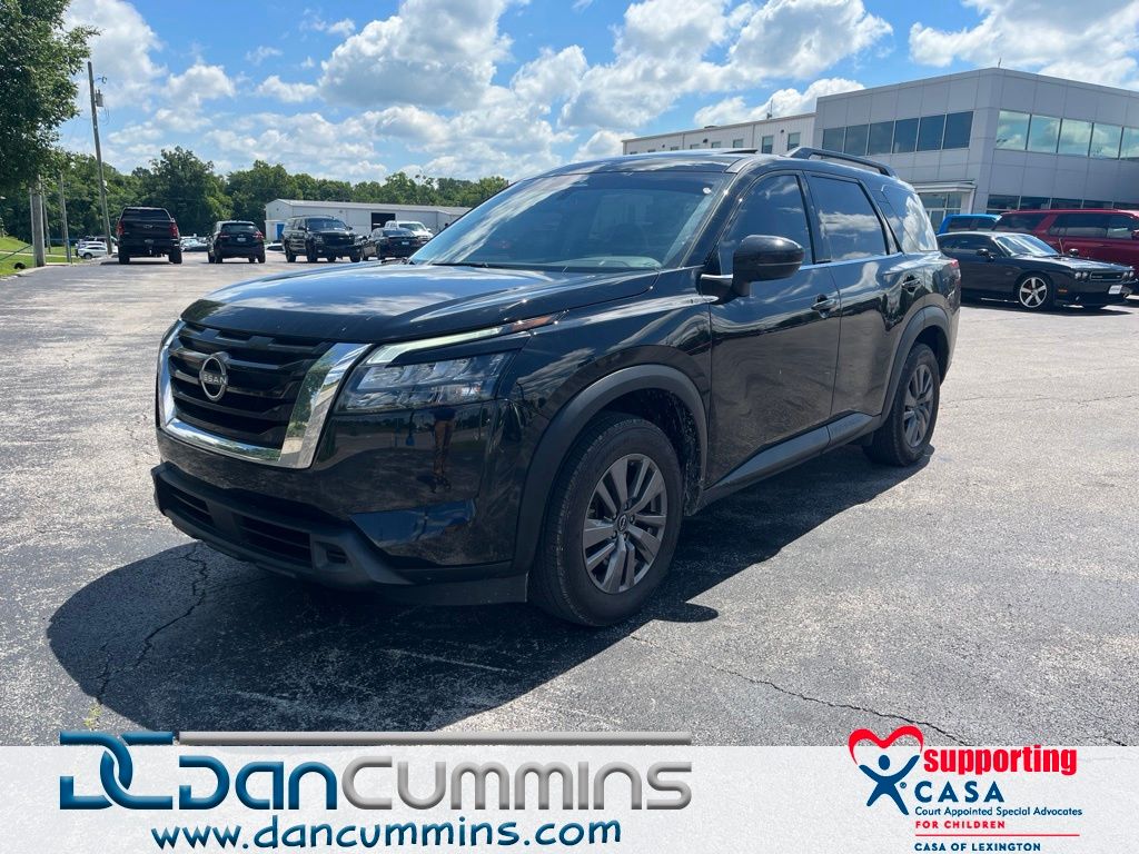 Super Black 2023 Nissan Pathfinder SUV / Crossover All-Wheel Drive 9-Speed Automatic