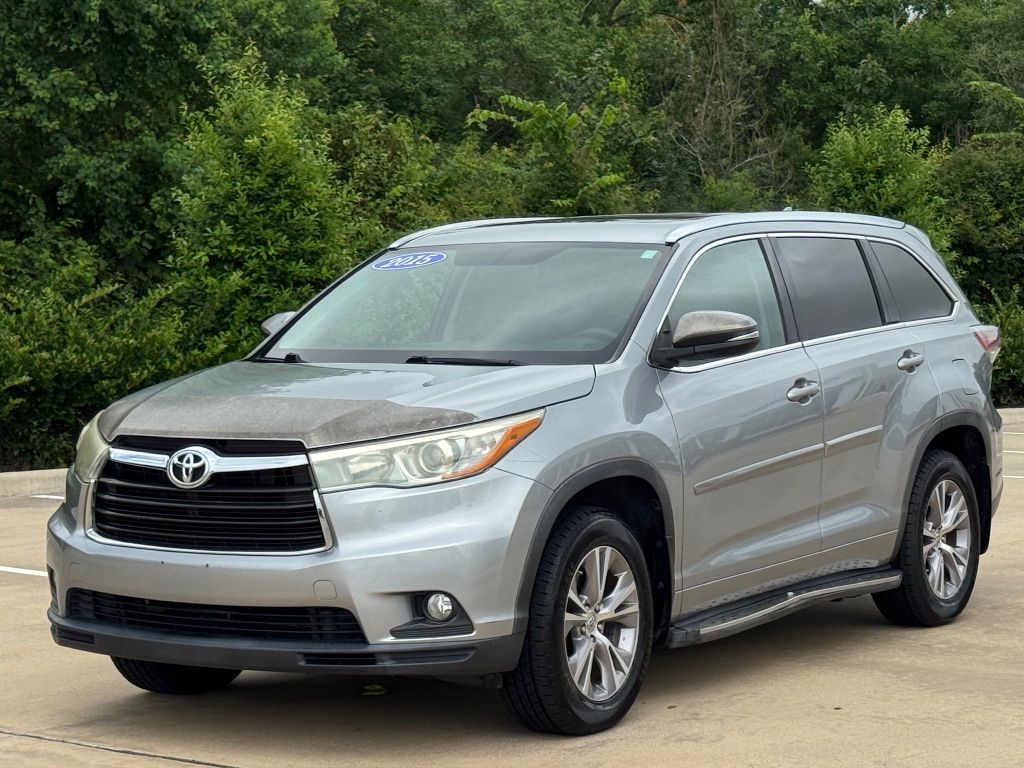 2015 Toyota Highlander XLE V6 Silver at Autostrade