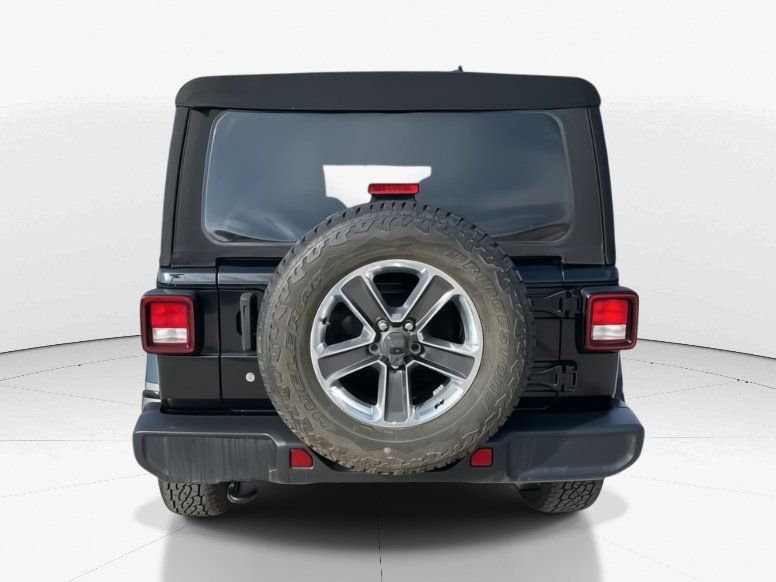 2020 Black Clearcoat Jeep Wrangler Unlimited Unlimited Sahara 4X4 SUV