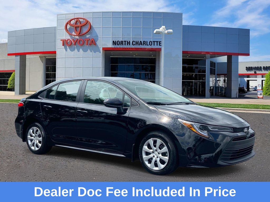 Midnight Black Metallic 2026 Toyota Corolla Sedan Front-Wheel Drive Continuously Variable Transmission