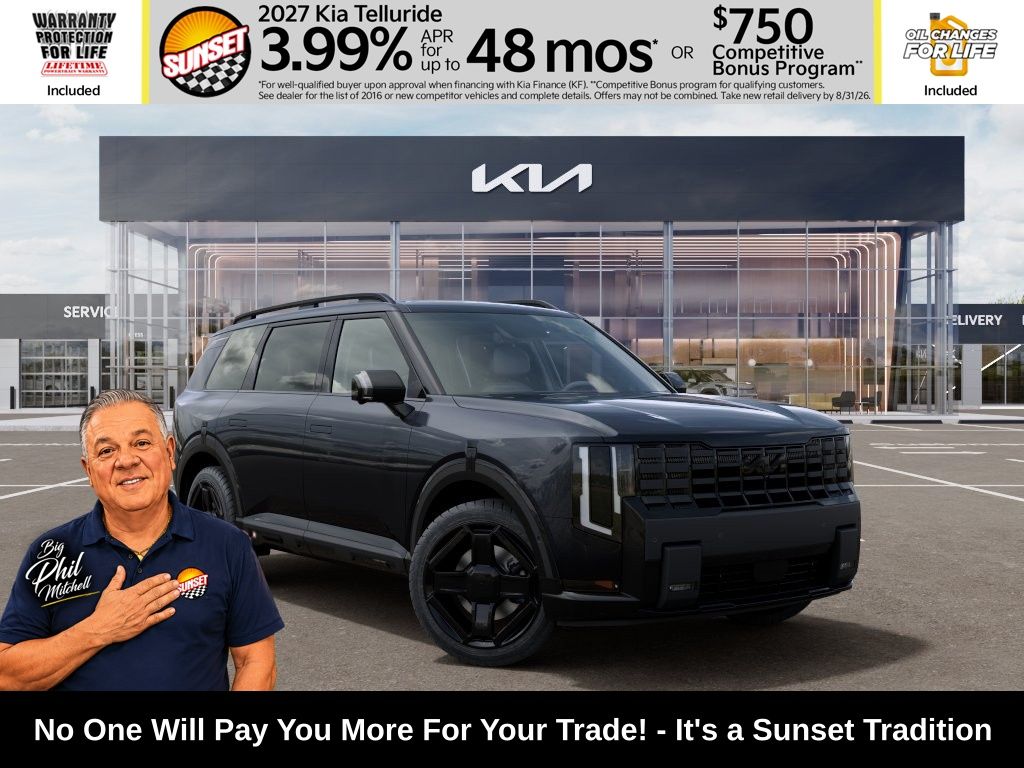 Panthera Metal 2027 Kia Telluride SUV / Crossover All-Wheel Drive 8-Speed Automatic